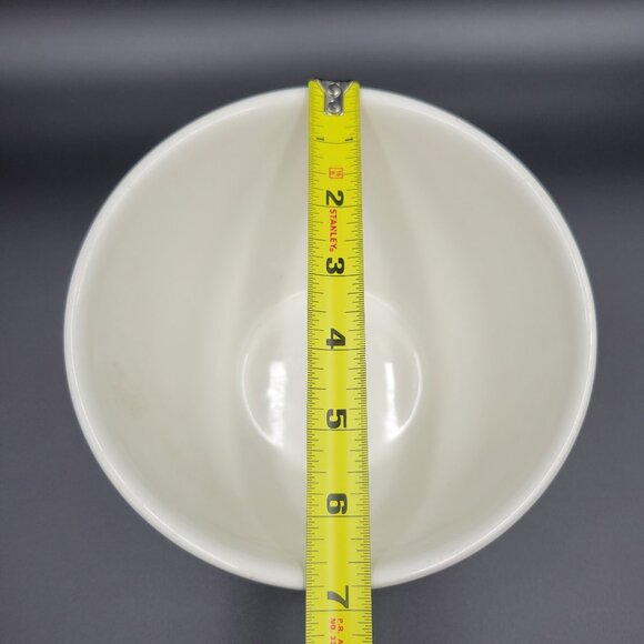 Vintage Lord Nelson Ware Elijah Cotton White Bowl Red Stripe Staffordshire Engla - Picture 11 of 12